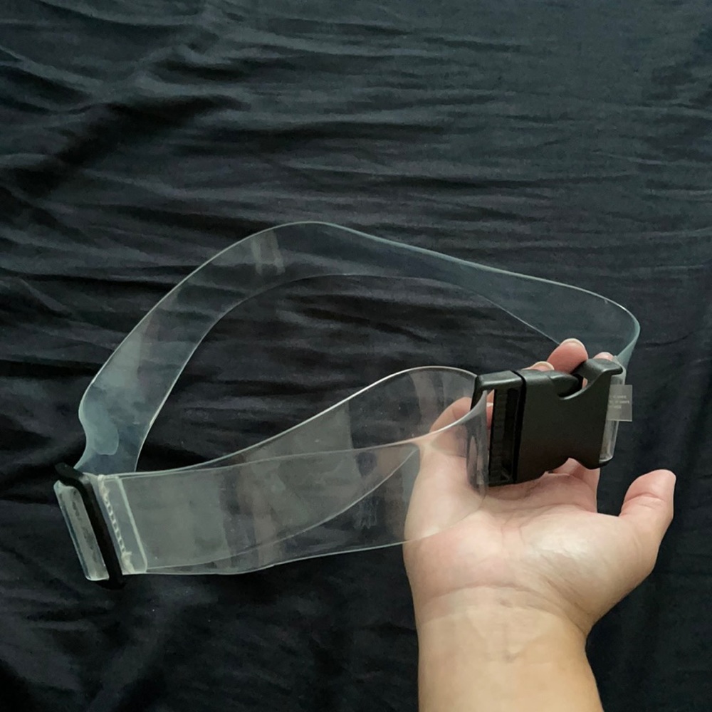 Urban Outfitters Transparent Buckle Belt